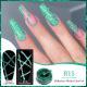 Nail Gel With A Glittery Brushed Finish And Reflective Sequins