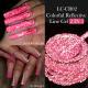 Nail Gel With A Glittery Brushed Finish And Reflective Sequins