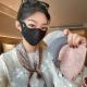 Lace Sun-Protective 3D Mask Womens Lightweight, Breathable Face Cover