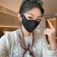 Lace Sun-Protective 3D Mask Womens Lightweight, Breathable Face Cover
