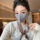 Lace Sun-Protective 3D Mask Womens Lightweight, Breathable Face Cover