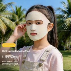 Childrens Sun-protection Face Mask For Summer
