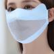 Sun-protective Mask For Women Ice-silk Mesh Breathable Cycling Face Mask