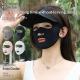 Womens Breathable Open-Nose Cycling Mask With Sun Protection, Ice-Silk Ear-Hang Face Cover