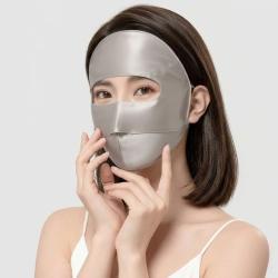 Womens Silk Sun-Protective Face Mask