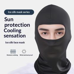 Outdoor Sports Ice-Silk Sun-Protective Balaclava For Men And Women Quick-Drying & Breathable Hat