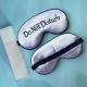 Double-sided Faux Silk Blackout Sleep Eye Mask With Elastic Band