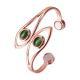 Womens Pure Copper Opal Magnetic Bracelet