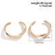 European And American Cross-Border Design-Driven Irregular Metal Bracelet