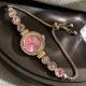 Fashionable Quartz Watch With A Pull-out Diamond