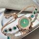 Fashionable Quartz Watch With A Pull-out Diamond