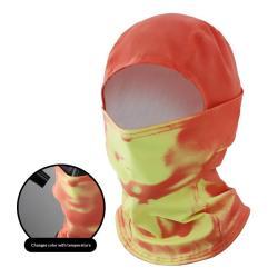 Temperature-Sensitive Breathable Color-Changing Balaclava For Outdoor Cycling With A Gradient Design