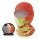 Temperature-Sensitive Breathable Color-Changing Balaclava For Outdoor Cycling With A Gradient Design