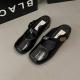 Womens Platform Flat Sandals With Thick Soles And Rounded Toe, Single-Sole Slippers