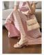 Summer New Style With Thick Heels And High Heels, Womens Fashion Temperament, Bow Tie Style, Square Head, Thick Heels And High Heels, Cool Down
