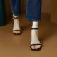 Coarse Heeled Sandals For Women, Summer Outerwear, New Style, Simple Temperament, Versatile Outerwear, Dress, Sandals