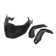 Tactical Helmet Half Face Mask Outdoor Tactics Folding