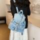 New Stylish Large-capacity Denim Womens Backpack