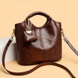 Womens Retro All-Match Shoulder Crossbody Bag