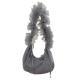Lightweight Versatile Drawstring Ruffled Mesh Single-shoulder Bag