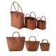 PP Hand Woven Rattan Style Gift Bag