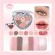 Eyeshadow And Lip Gloss Palette For Everyday Natural Makeup