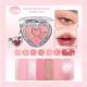 Eyeshadow And Lip Gloss Palette For Everyday Natural Makeup