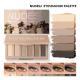 Six-Color Mini Matte Taupe Eyeshadow Palette