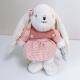 Hand Embroidered Name Plush Bunny