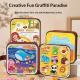Babys Busy Magical Water Drawing Book For Kids Tear-Resistant Baby Book
