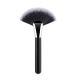 Fine-fiber Large-sized Wooden-handled Fan-shaped Highlight Brush With Bristles