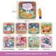 Babys Busy Magical Water Drawing Book For Kids Tear-Resistant Baby Book