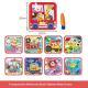 Babys Busy Magical Water Drawing Book For Kids Tear-Resistant Baby Book