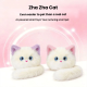 AI Naughty Cat   Smart Interactive Electronic Pet Plush Toy, Cute Doll, Birthday Gift & Trendy Pendant