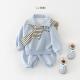 Baby Long-sleeve Top And Pants Set