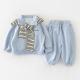 Baby Long-sleeve Top And Pants Set