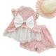 Summer Korean-style Sweet And Stylish Two-piece Set For Baby Girls