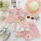 Summer Korean-style Sweet And Stylish Two-piece Set For Baby Girls