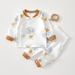 Baby Set Spring Autumn High-Waisted Pure Cotton Class A Set