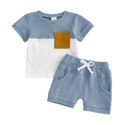 summer-babytoddler-top-solid-colored-shorts-two-piece-set
