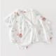 Baby Bamboo Cotton Summer Outfit Triangular Romper Made Of Bamboo Fiber