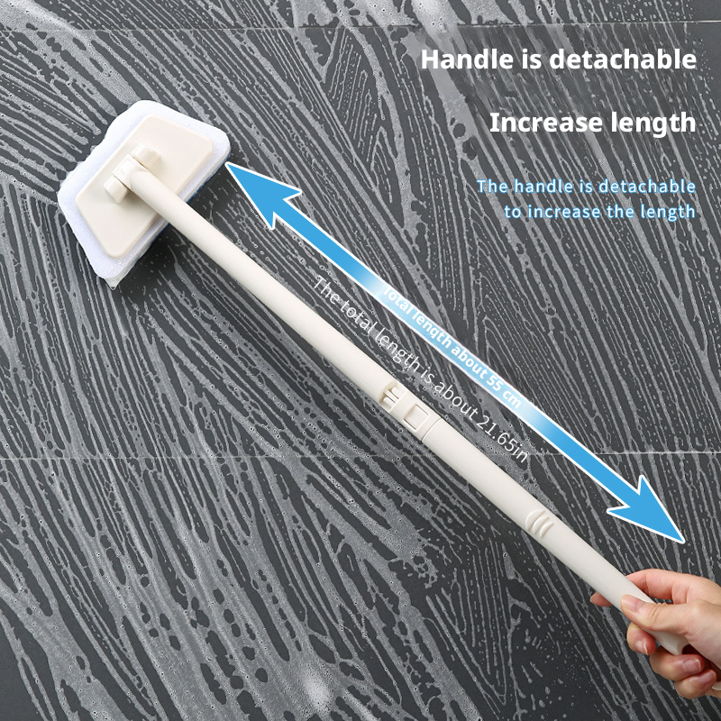 Bathtub Brush-White-1 piece - Option1