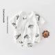 Baby Bamboo Cotton Summer Outfit Triangular Romper Made Of Bamboo Fiber