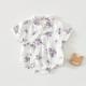 Baby Bamboo Cotton Summer Outfit Triangular Romper Made Of Bamboo Fiber