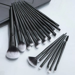 cosmetic-brush-set-black-plastic-handle-aluminum-tube-fiber-wool-20-piece-set-1-set-cjhz28310630001