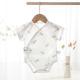 Pure Cotton Newborn One-piece Baby Clothes, Short Sleeves