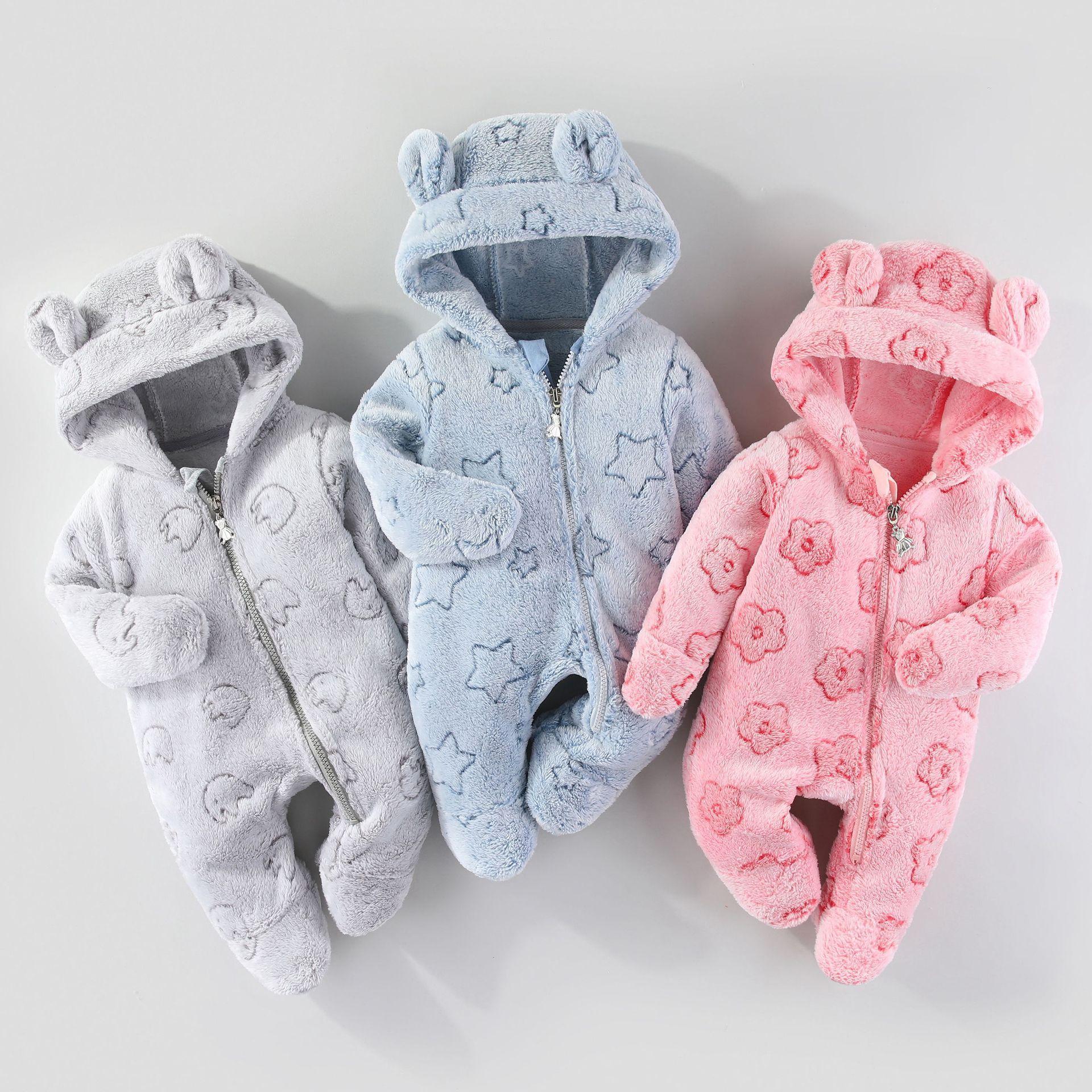 New Fleece-Lined Onesie For Infants And Toddlers