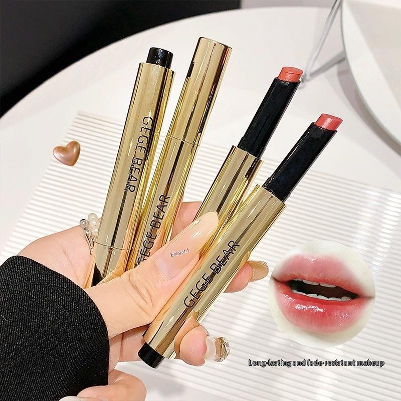 Light-holding Solid Lip Gloss For Girls Smooth Soft And Non-stick