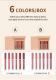 6Pcs Matte Liquid Lipstick Set - Waterproof, Long Lasting & Non-Stick Cup Velvet Lip Gloss - Highly Pigmented Nude & Bold Lip Color Kit - Perfect Beauty Gift For Women & Girls