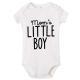 Moms Little Boy Multicolor One-piece Romper Baby Bodysuit